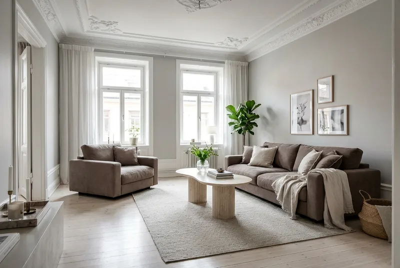 Valencia ekstra dyp 3-seters sofa i chenille - Mørkbrun - Møbler - Sofaer - 3 seter sofa