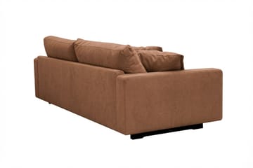Valencia ekstra dyp 3-seters sofa i chenille - Rustrødbrun - Møbler - Sofaer - 3 seter sofa