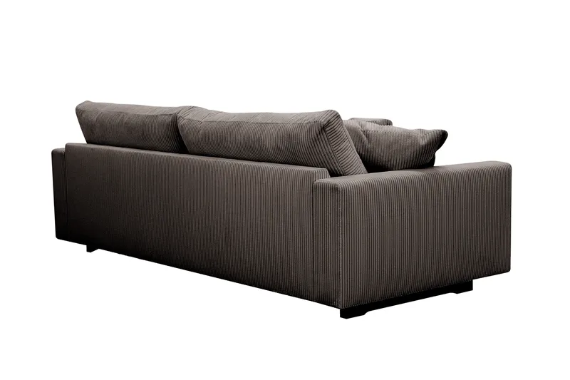 Valencia ekstra dyp 3-seters sofa - Mørkegrå - Møbler - Sofaer - 3 seter sofa