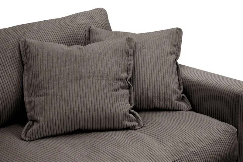 Valencia ekstra dyp 3-seters sofa - Mørkegrå - Møbler - Sofaer - 3 seter sofa