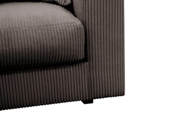 Valencia Ekstra Dyp 4-seters sofa - Mørkegrå - Møbler - Sofaer - 4 seter sofa