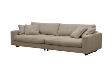 Valencia Extra Dyp 4-seter Sofa i Chenille - Brun - Møbler - Sofaer - 4 seter sofa