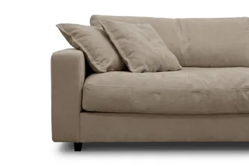 Valencia Sofagruppe Ekstra Dyp 4-seters Sofa + Lenestol - Brun - Møbler - Sofaer - Sofagrupper
