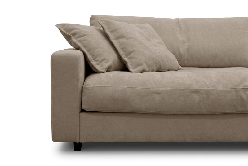 Valencia Sofagruppe Ekstra Dyp 4-seters Sofa + Lenestol - Brun - Møbler - Sofaer - Sofagrupper