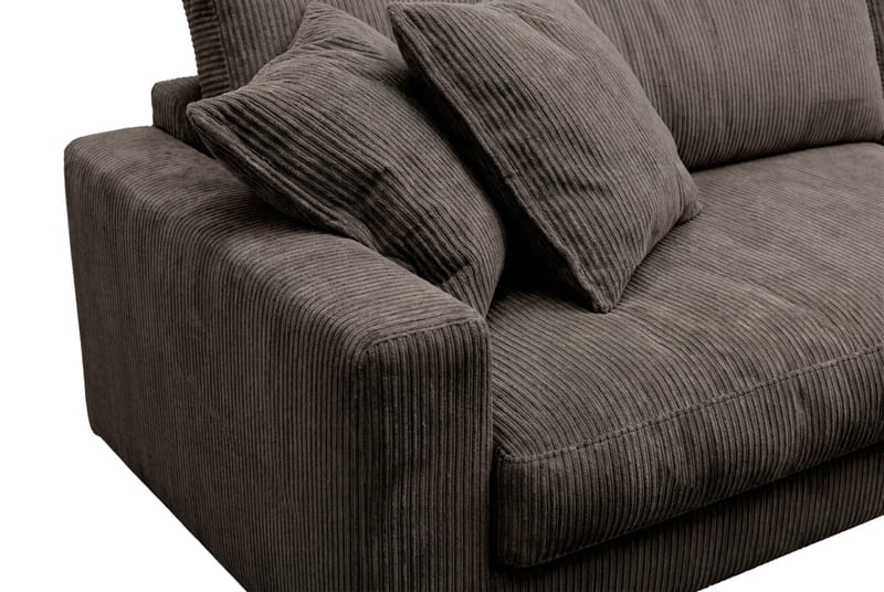 Valencia Sofagruppe Ekstra Dyp 4-seters Sofa + Lenestol - Taupe - Møbler - Sofaer - Sofagrupper