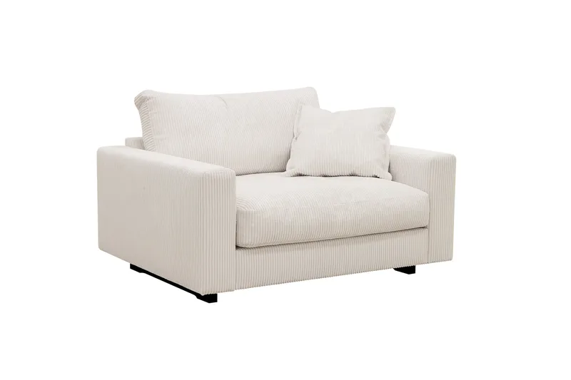 Valencia sofagruppe ekstra dyp 5-seters sofa + lenestol - Offwhite - Møbler - Sofaer - Sofagrupper