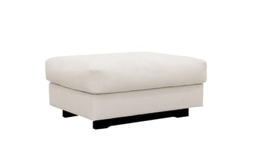 Valencia sofagruppe ekstra dyp 5-seters sofa + fotskammel - Offwhite - Møbler - Sofaer - Hjørnesofaer