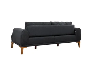 Valsot 3-seters Sofa - Antrasitt - Møbler - Sofaer - 3 seter sofa
