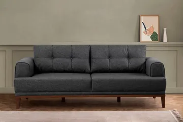 Valsot 3-seters Sofa - Antrasitt - Møbler - Sofaer - 3 seter sofa