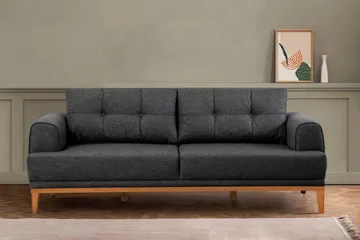 Valsot 3-seters Sofa - Antrasitt - Møbler - Sofaer - 3 seter sofa