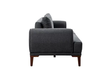 Valsot 3-seters Sofa - Antrasitt - Møbler - Sofaer - 3 seter sofa