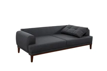 Valsot 3-seters Sofa - Antrasitt - Møbler - Sofaer - 3 seter sofa