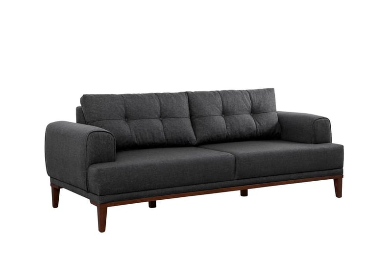 Valsot 3-seters Sofa - Antrasitt - Møbler - Sofaer - 3 seter sofa