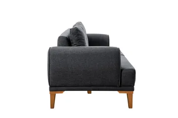 Valsot 3-seters Sofa - Antrasitt - Møbler - Sofaer - 3 seter sofa