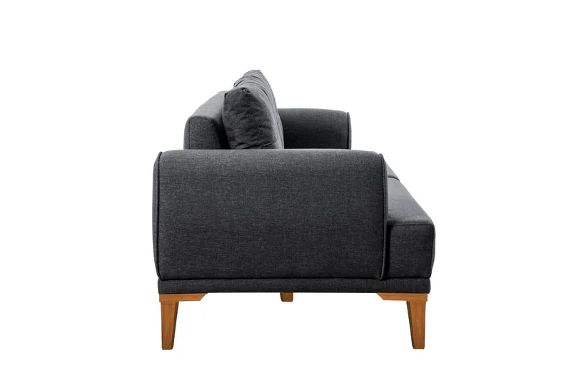 Valsot 3-seters Sofa - Antrasitt - Møbler - Sofaer - 3 seter sofa