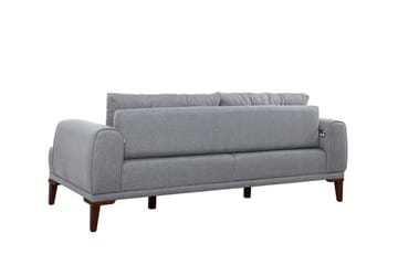 Valsot 3-seters Sofa - Grå - Møbler - Sofaer - 3 seter sofa