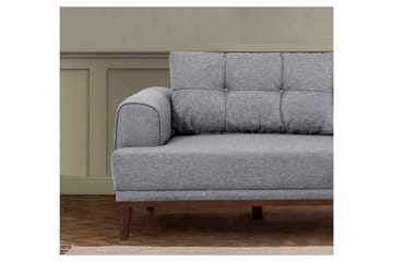 Valsot 3-seters Sofa - Grå - Møbler - Sofaer - 3 seter sofa