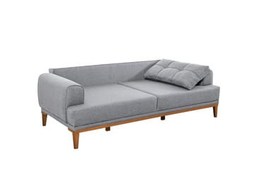 Valsot 3-seters Sofa - Grå - Møbler - Sofaer - 3 seter sofa