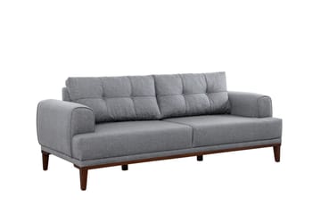 Valsot 3-seters Sofa - Grå - Møbler - Sofaer - 3 seter sofa