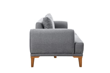Valsot 3-seters Sofa - Grå - Møbler - Sofaer - 3 seter sofa
