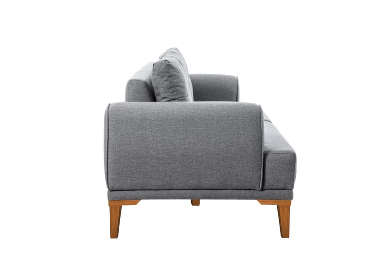 Valsot 3-seters Sofa - Grå - Møbler - Sofaer - 3 seter sofa