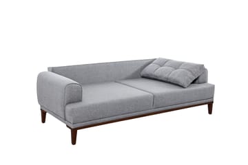 Valsot 3-seters Sofa - Grå - Møbler - Sofaer - 3 seter sofa
