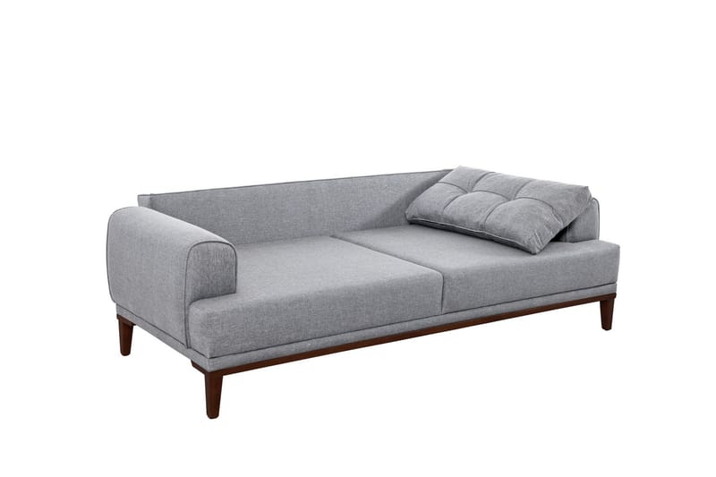 Valsot 3-seters Sofa - Grå - Møbler - Sofaer - 3 seter sofa