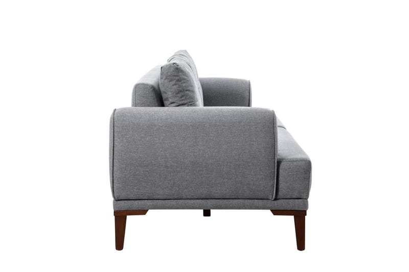 Valsot 3-seters Sofa - Grå - Møbler - Sofaer - 3 seter sofa