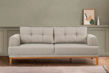 Valsot 3-seters Sofa - Krem - Møbler - Sofaer - 3 seter sofa