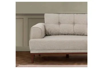 Valsot 3-seters Sofa - Krem - Møbler - Sofaer - 3 seter sofa
