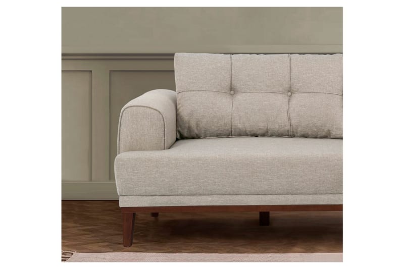 Valsot 3-seters Sofa - Krem - Møbler - Sofaer - 3 seter sofa