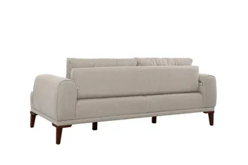 Valsot 3-seters Sofa - Krem - Møbler - Sofaer - 3 seter sofa