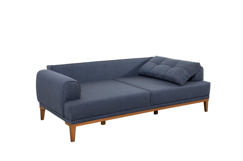 Valsot 3-seters Sofa - Mørkeblå - Møbler - Sofaer - 3 seter sofa