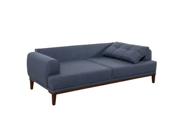 Valsot 3-seters Sofa - Mørkeblå - Møbler - Sofaer - 3 seter sofa