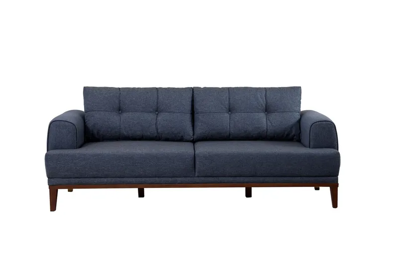 Valsot 3-seters Sofa, Mørkeblå