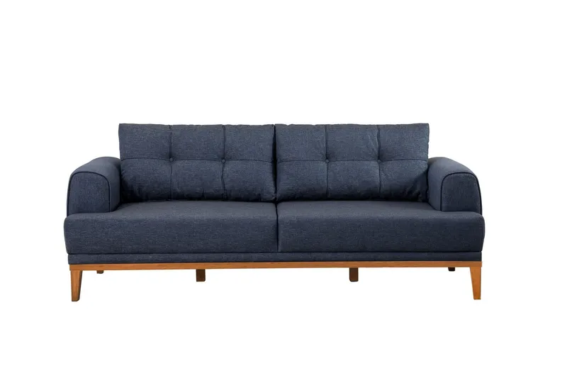Valsot 3-seters Sofa, Mørkeblå