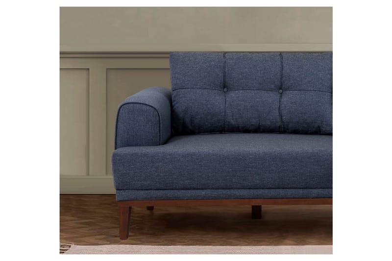 Valsot 3-seters Sofa - Mørkeblå - Møbler - Sofaer - 3 seter sofa