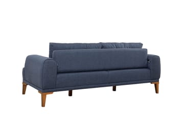 Valsot 3-seters Sofa - Mørkeblå - Møbler - Sofaer - 3 seter sofa