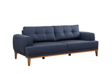 Valsot 3-seters Sofa - Mørkeblå - Møbler - Sofaer - 3 seter sofa