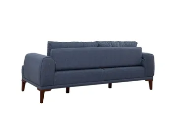 Valsot 3-seters Sofa - Mørkeblå - Møbler - Sofaer - 3 seter sofa