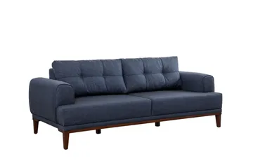 Valsot 3-seters Sofa - Mørkeblå - Møbler - Sofaer - 3 seter sofa