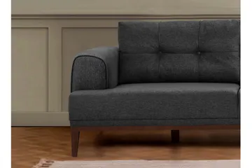 Valsot 4-seters Sofa med Divan - Antrasitt - Møbler - Sofaer - Sofaer med sjeselong - 4 seters sofa med divan
