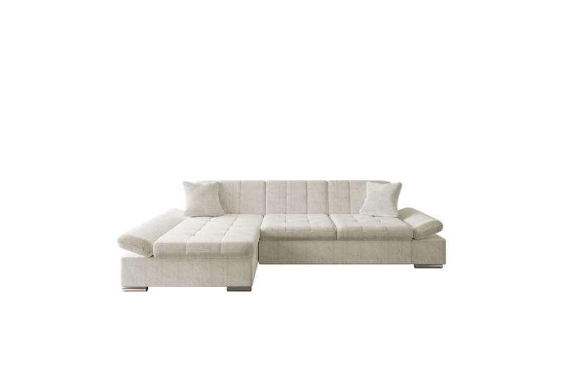 Vananda Sofa med Sjeselong 3-seter, Beige