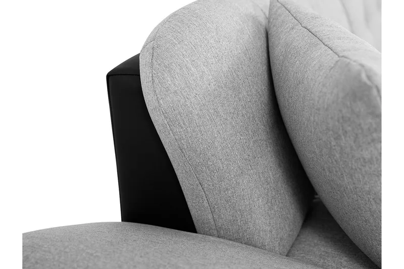 Vananda Sofa med Sjeselong 3-seter - Oransje - Møbler - Sofaer - Sofaer med sjeselong - 3 seters sofa med divan