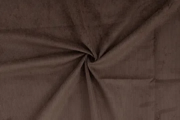 Vanlig sofa uten divan og sjeselong Scandinavian Choice Rossita Dyp 3-seters fløyelssofa Hel pute Brun - Møbler - Sofaer - 3 seter sofa