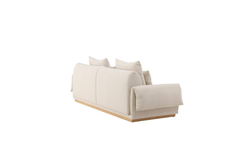 Vanlig Soffa utan divan & schäslong VIND Beige - Møbler - Sofaer - 3 seter sofa