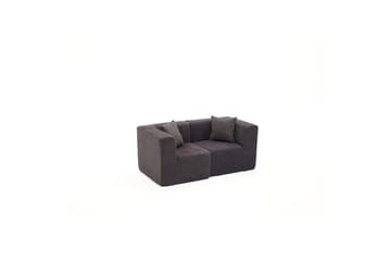 Veyno Sofa 2-sits - Antrasitt - Møbler - Sofaer - Modulsofaer - Komplett modulsofa