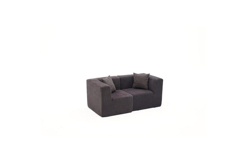 Veyno Sofa 2-sits - Antrasitt - Møbler - Sofaer - Modulsofaer - Komplett modulsofa