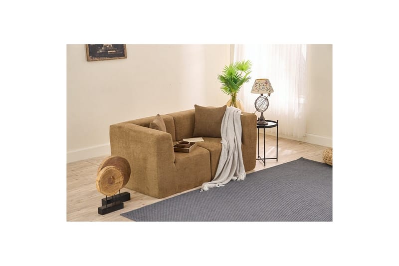 Veyno Sofa 2-sits - Brun - Møbler - Sofaer - 2 seter sofa