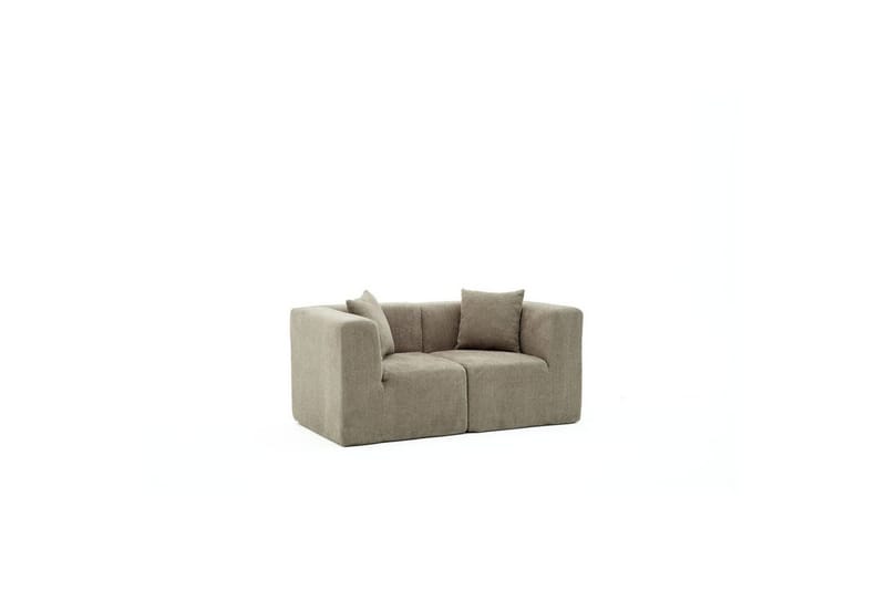 Veyno Sofa 2-sits - Grå - Møbler - Sofaer - Modulsofaer - Komplett modulsofa